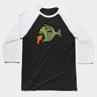 Bully Fish Baseball T-Shirt